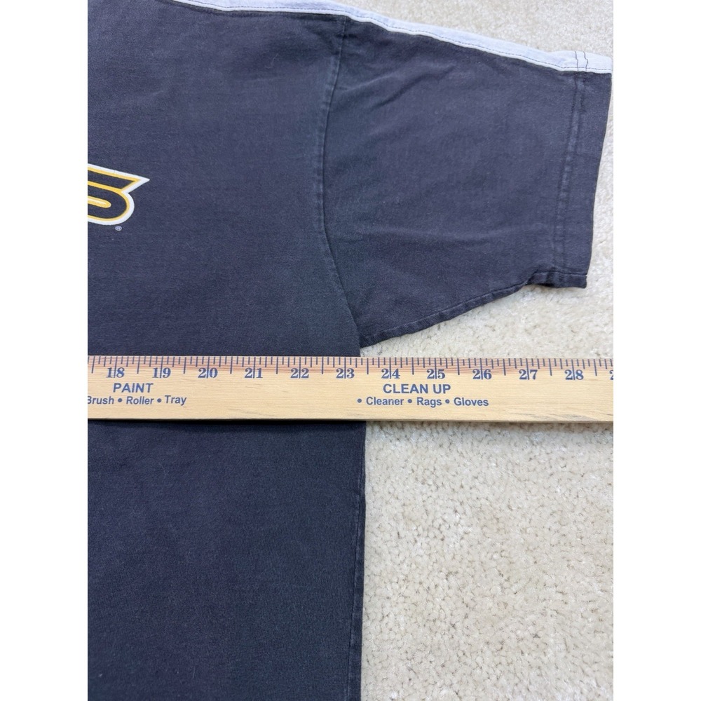 Vintage 2003 True Fan Pittsburgh Pirates Tee Shirt Mens XL Black Gold MLB - Picture 6 of 7